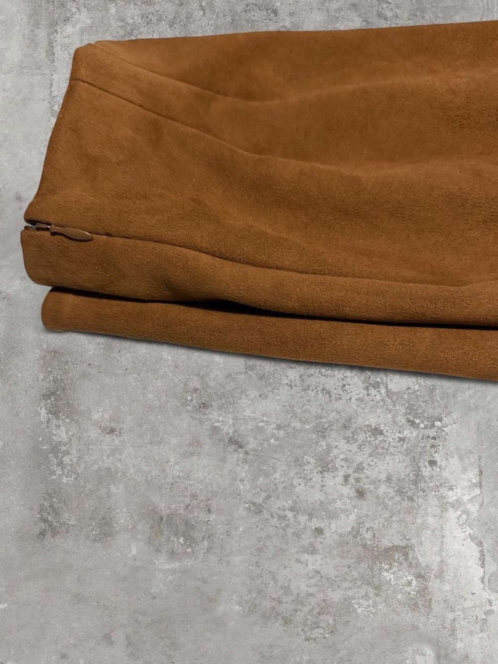 LOFT Chestnut Brown Tailored Straight-Leg Pants - Picture 3 of 5